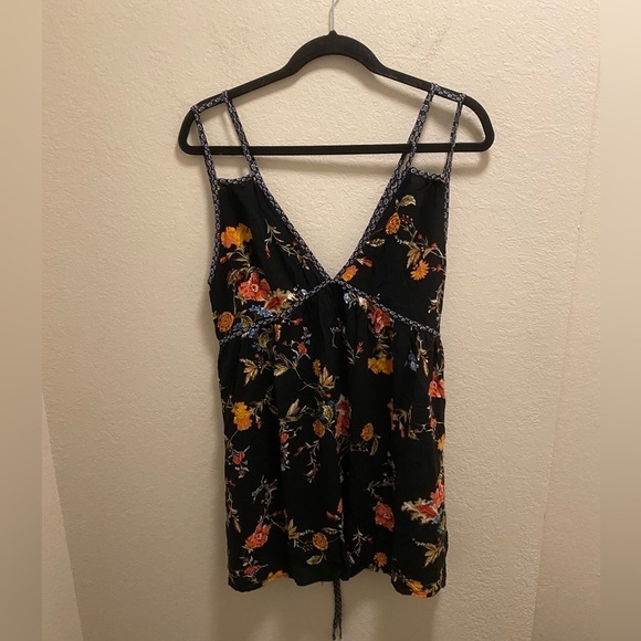 Band Of Gypsies Floral Mini Dress Size Small - Picture 5 of 7